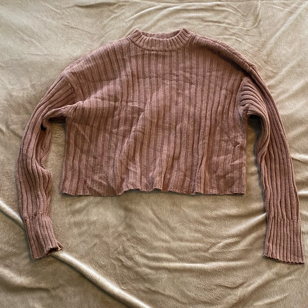 Cropped American Eagle Sweater
